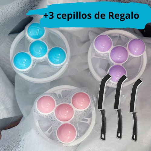 Filtro Quitapelusas para Lavadora KaliFresh - Oferta 2x1 + cepillos gratis