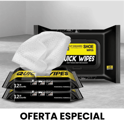 Toallitas premium de calzado CLEANWIPE™ - Oferta 2x1