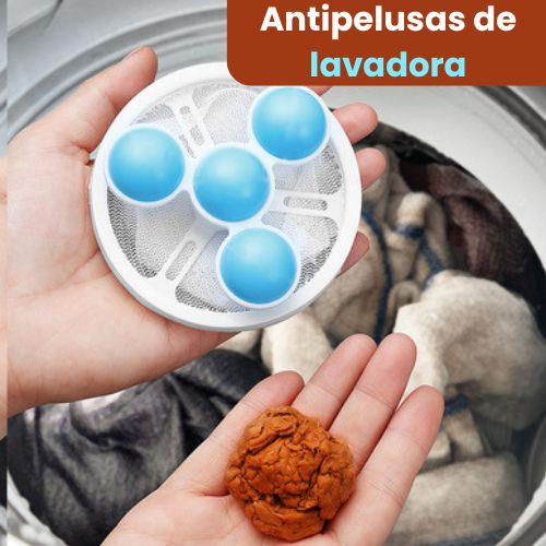 Filtro Quitapelusas para Lavadora KaliFresh - Oferta 2x1 + cepillos gratis